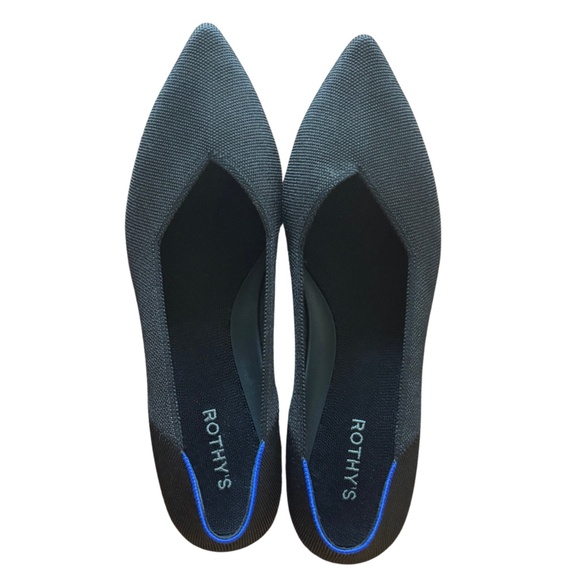 Rothy’s The Point Flats – Black – Size 13 - Picture 1 of 4